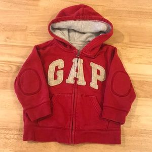 Toddler GAP zip up hoodie sweatshirt